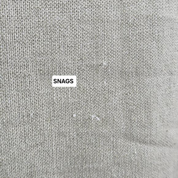 Eileen Fisher Shift Midi Dress Natrual Tan Linen Blend | Women's XS | FLAWS - Picture 5 of 16